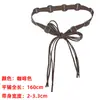 Cadena de Cintura con Correa de Borla para Mujer, Estilo Literario Retro de Gama Alta con Diseño Esmerilado, Accesorios de Estilo Étnico Bohemio