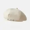 Boina Chapéu Feminino Outono Inverno 2026 Novo Ins Japonês Versátil Emagrecimento Facial Chapéu Octogonal Inverno Estilo Coreano Chapéu de Pintor