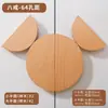 Manija de Armario para Habitación Infantil Manija de Puerta de Gabinete de Dibujos Animados Manija Pequeña de Cajón Estilo Madera Maciza Manija de Armario de Madera Maciza Pac-Man