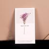 520 Expressão Romântica Tridimensional Rosa Seca Flor Cartão de Saudação Creative Wedding Invitation Card Cartão de Saudação do Dia das Mães