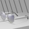 Nuevas gafas de sol polarizadas degradadas para hombre y mujer, gafas de sol metálicas ojo de gato pintadas XY408, gafas de moda europeas y americanas para exteriores