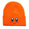 Ojos Grandes Sonriente Dibujo Animado Lindo Estilo Universitario Gorro de Punto Rosa y Tierno Estrella Cabi Bordado Expresión Todo Fósforo Gorro de Lana