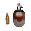 Botella de vino de vidrio marrón de California, gran capacidad, botella de vino de California, botella de vino de múltiples especificaciones, botella de vino