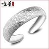 Weihua moda feminina abertura Pulseira Wanfu Pulseira Baifu joias folheadas a prata femininas fábrica atacado direto