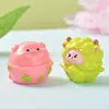 Cachorro Manga Desenho Animado Coelho Lichia Animal Resina Acessórios Transfronteiriços Micro Paisagem Animal Fruta Ornaments de Mesa