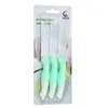 Venta al por mayor de fábrica color nórdico acero inoxidable cuchillo para frutas verdura manzana pelador de frutas cuchillo de cocina doméstico