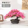 Planta de Pinheiro Artificial Acolhedor em Vaso Planta Verde de Interior Bonsai Decoração de Flores Artificiais para Desktop Decoração de Casa Ornamento Árvore de Pinheiro