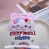 Nuevo Peluche Creativo Gato Kt Muñeca Travesti Accesorios Broche DIY Accesorios para el Cabello Material Colgante Llavero Colgante