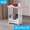Mesita de noche moderna minimalista, mueble de almacenamiento para dormitorio, mesa de centro para sala de estar, mesa lateral para sofá de apartamento pequeño, estante de almacenamiento mini simple