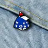 Mochila Nueva de Snoopy Bolsa Escolar Bolsa de Lona Insignia Broche Accesorios Decorativos Goma Suave Dibujo Animado Lindo Pin de Corsage