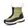 Sapatos de Cano Alto Populares, Sapatos de Algodão, Botas de Neve, Tamanhos Grandes Transfronteiriços
