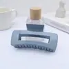 Pinzas para el Cabello de Plástico ABS de Venta Caliente, Pasadores Cuadrados Grandes, Accesorios de Pinza Base para DIY, Piezas en Blanco Base de Pinza de Tiburón sin Terminar al por Mayor