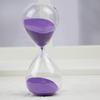 Temporizador de reloj de arena de media hora, 5/30/60 minutos, adornos de reloj de arena de cristal con personalidad creativa, venta directa de fábrica