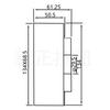 Caja de Botones Impermeable 1 Agujero 2 Agujeros 3 Agujeros 4 Agujeros Xb2.Xal-B324 Caja de Control Interruptor de Botón Zb2Xal-B334