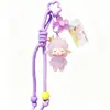 Colgante llavero original genuino Crown Pouty Sheep, peluche de ovejita, accesorio para bolso y ropa de mujer, llavero de regalo pequeño
