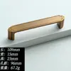 Venta Directa de Fábrica Manija Retro Estilo Chino, Manija de Gabinete de Latón Antiguo Cepillado, Manija de Cajón Estilo Chino, Color Café, Armario Simple