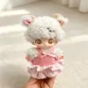 Dimoo Clube Secreto do Drama Leão Tímido Ovelha Macia Querido Vestido Bolha Roupa de Boneca Rosa Vestido para Bebê Boneca Dimoo