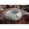 Macetas Pequeñas de Inspiración Zen, Macetas de Piedra, Macetas para Suculentas, Macetas para Juncos, Macetas para Hierba del Dinero, Macetas de Piedra Natural para Acuarios, Macetas Creativas para Narcisos