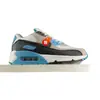 Air Max 90 Comércio Exterior Treinamento Alemão Samba Masculino e Feminino Retro Amortecimento a Ar Casual Esportivo Tênis de Corrida