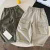 Pantalones para Niños Primavera y Otoño 2026, Elegantes Pantalones Cargo para Niños Pequeños, Pantalones Cargo de Pierna Recta, Pantalones de Principios de Otoño para Niños