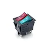 Interruptor Kcd1 em Forma de Barco, Três Pinos, Duas Posições, Duas Velocidades, Três Velocidades, com Luz, Interruptor Rocker Oval em Forma de Barco 6A/250V