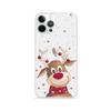 Adecuado para iPhone 15 Pro Max, funda para teléfono móvil, regalo de Navidad, Apple 13, alce 14, funda protectora para mujer 11, muñeco de nieve 12