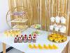 Estante de exhibición para mesa de postres, adornos para pasteles, estante de múltiples capas estilo europeo para té de la tarde, bandeja para refrigerios de tres capas, mesa para comidas frías