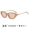 Óculos de Sol Personalizados de Alto Padrão Novo Estilo 2025, Óculos Anti-UV, Estilo Ins Europeu e Americano, Óculos de Sol Modernos Estilo Retro Street