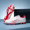 Nuevos zapatos de fútbol de corte bajo para niños con tacos largos y cortos para venta transfronteriza, adecuados para estudiantes de primaria y secundaria y adolescentes, zapatillas deportivas de entrenamiento, tallas 30-46