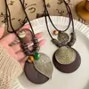 Collar Largo Bohemio Vintage para Mujer 2026 Nuevo Estilo Colgante Cadena para Suéter Accesorio Cadena para Suéter de Verano