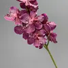 9 Orquídeas Phalaenopsis Artificiales para Decoraciones de Boda, Orquídeas Phalaenopsis Falsas, Flores Artificiales para Venta al por Mayor Transfronteriza