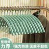 Perchero para ropa de adultos y niños, venta al por mayor, sin costuras, antideslizante, de acero inoxidable, grueso, semicircular, para colgar ropa, soporte para ropa, bolsa antiabultamiento