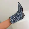 Talla 40-43 Zapatos Transfronterizos Europeos y Americanos para Mujer, Botas de Media Caña de Punta Extra Grande, Botas de Cuero para Mujer de Otoño e Invierno, Botas Vaqueras de Tacón Alto