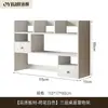 Estantería de escritorio, estante de almacenamiento multicapa para escritorio, librero de almacenamiento simple, organizador vertical pequeño multicapa