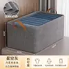 Caja de Almacenamiento para Organización del Hogar, Almacenamiento de Armario, Organizador por Capas, Cesta de Almacenamiento Plegable de Tela para Ropa y Pantalones