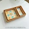 Bandeja Rectangular de Concha de Ratán Vietnamita para Frutas, Bandeja para Sala de Estar, Comedor, Cesta Organizadora de Almacenamiento de Lujo Ligero