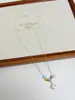 Collar con Colgante de Pony Dopamina Colorido, Cadena de Metal Exquisita y Compacta, Cadena para Clavícula para Mujer, Nuevo Modelo 2026 Cadena para el Cuello
