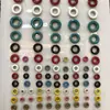 Ilhós de Metal Grandes e Pequenos em Vermelho, Preto, Branco, Verde, Azul, Amarelo e Múltiplas Cores, Ilhós de Corda Antiderrapantes, Desenvolvimento Rápido de Ilhós Jialiw