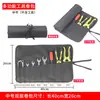 Bolsa de Herramientas Multifuncional Bolsa Enrollable Fontanero Instalación Bolsa Grande de Almacenamiento Reparación de Automóviles Tela Oxford Bolsa para Electricista