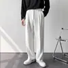 Pantalones casuales de moda para hombre, pantalones rectos cómodos y adelgazantes para otoño e invierno, pantalones de estilo retro americano