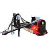 Cortacésped Volteador Lateral Desplazable con Evasión de Obstáculos Montado en Vehículo, Máquina Desmalezadora de Jardín, Trituradora de Pasto de Montaña, Recortadora de Césped, Uso Agrícola Todo Terreno