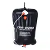 Bolsa Portátil para Ducha Exterior, Bolsa Portátil de Almacenamiento para Acampar al Aire Libre, Bolsa para Ducha Exterior con Calentamiento Solar, 20 Litros