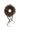 Ninho de Pássaro Barba de Dragão Lateral Coque Alto Presilha Crânio Bolsa de Cabelo Peruca Tudo-Em-Um Cabeça Botão de Flor Bola de Cabelo Anel de Peruca