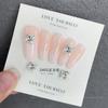 Nail art K9 joias broca transparente Super Flash torto coração machado broca gotas de água gordura borboleta quadrada diamante branco acessórios para unhas atacado