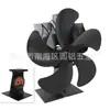Producto de Comercio Exterior Más Vendido en Amazon, Ebay, Wish: Ventilador de Chimenea No Eléctrico Estilo Europeo y Americano con Termómetro Incorporado