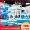Castelo Inflável Comercial Grande Equipamento de Playground Infantil Labirinto de Playground Coberto Escorrega Educação Infantil Instalações Familiares