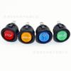 Interruptor basculante Kcd1 redondo de 3 pines y dos posiciones, azul iluminado, certificación Tuv de estándar europeo, interruptor para máquina eléctrica