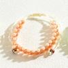 Pulsera Transfronteriza Nueva Europea y Americana para Mujer Tejido Distintivo Nicho Diseño de Cristal Colorido Pulsera Multicapa Pulsera Versátil