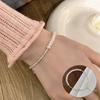 Nuevo y Exquisito Pulsera de Doble Capa para Muñeca Pequeña Estilo Coreano para Mujeres, Moda Retro, Pulsera Elegante, Joyería Creativa para la Mano