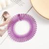Venta al por mayor de fábrica transfronteriza para Europa y Estados Unidos, color de moda, peine de arroz, peine de resorte, peine para pelucas, accesorios